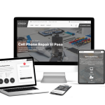 True Tech Cell Repair El Paso website design